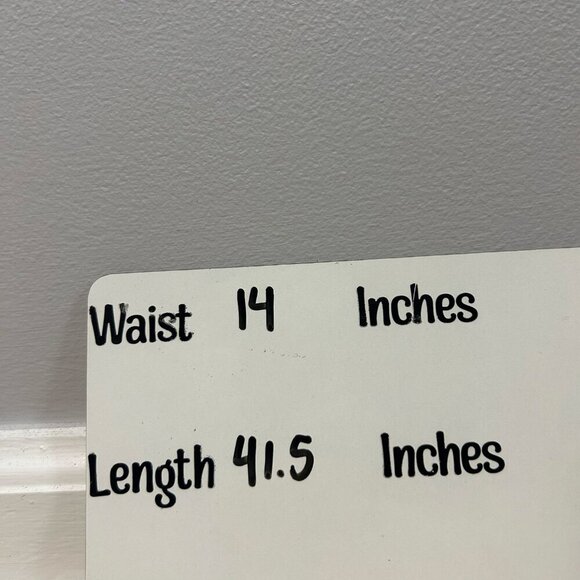 Carole Little Vintage Wool Blend Black Embroidered Floral Maxi Skirt Size Small - Picture 5 of 5